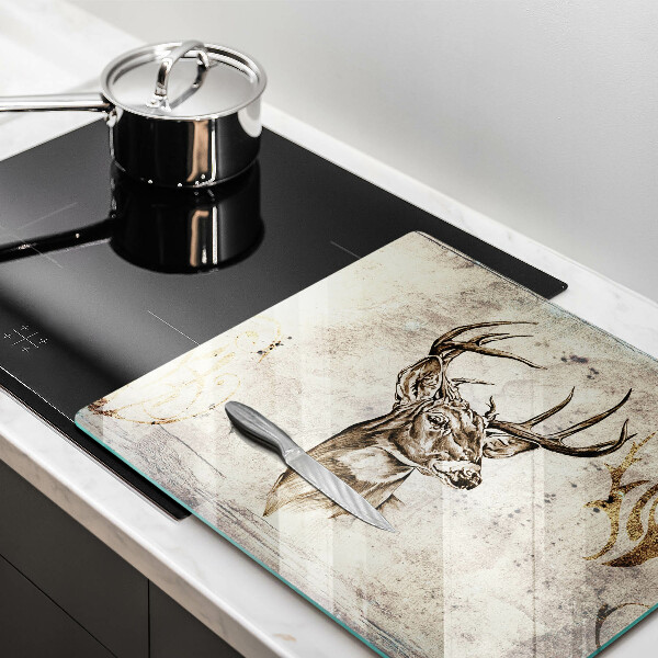 Work surface savers Illustration deer animal