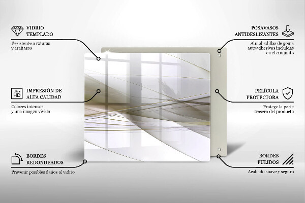 Work surface savers Abstraction Design lines