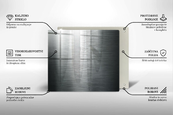 Work surface savers Metal texture