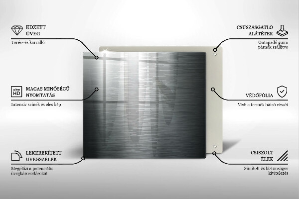 Work surface savers Metal texture