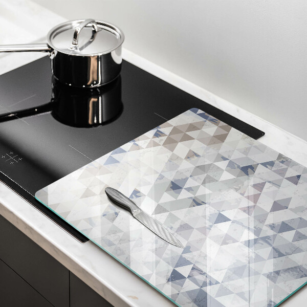 Induction hob protector Triangle pattern