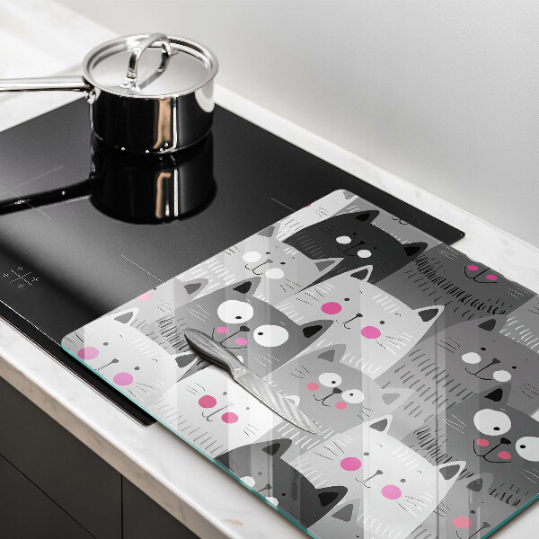 Work surface savers Illustration of cats