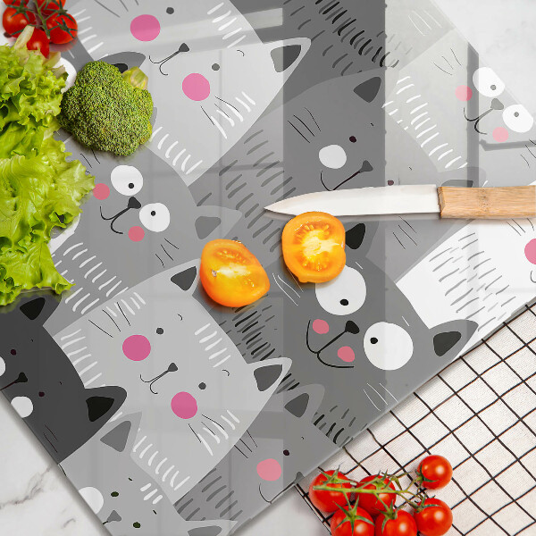 Work surface savers Illustration of cats