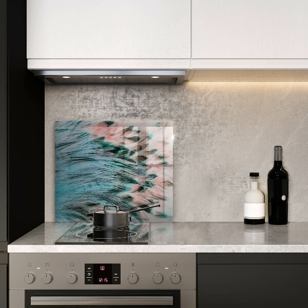 Work surface savers Boho bird feathers