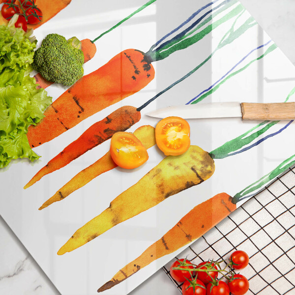 Work surface savers Carrot illustration