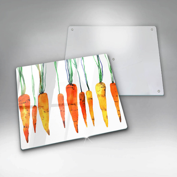 Work surface savers Carrot illustration