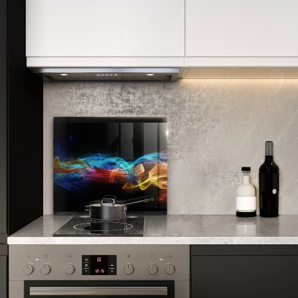 Work surface savers Colorful smoke