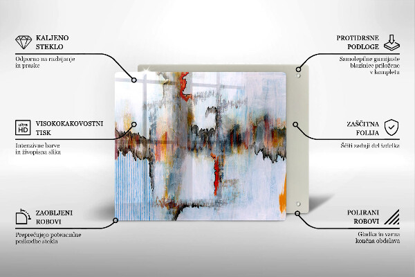 Work surface savers Paints abstraction