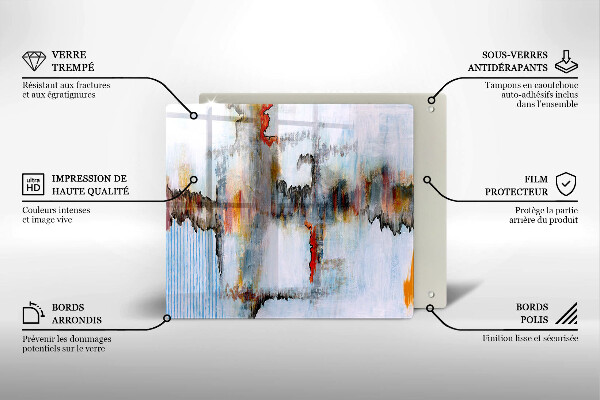 Work surface savers Paints abstraction