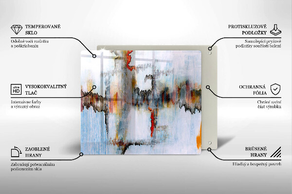 Work surface savers Paints abstraction