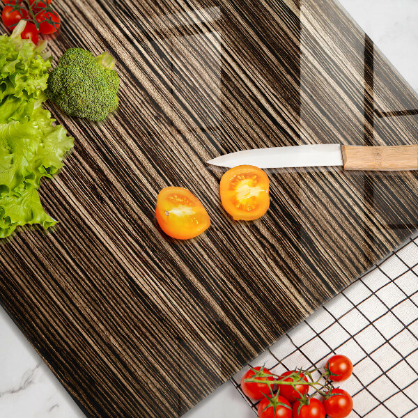 Induction hob protector Wood texture