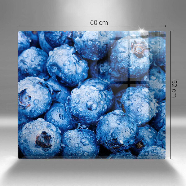 Induction hob protector Juicy blueberries