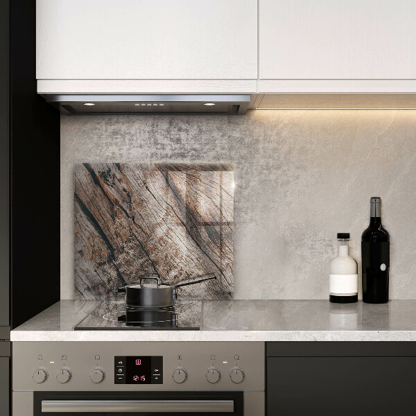 Induction hob protector Wood structure
