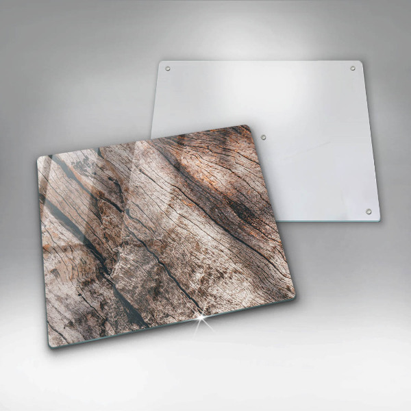 Induction hob protector Wood structure