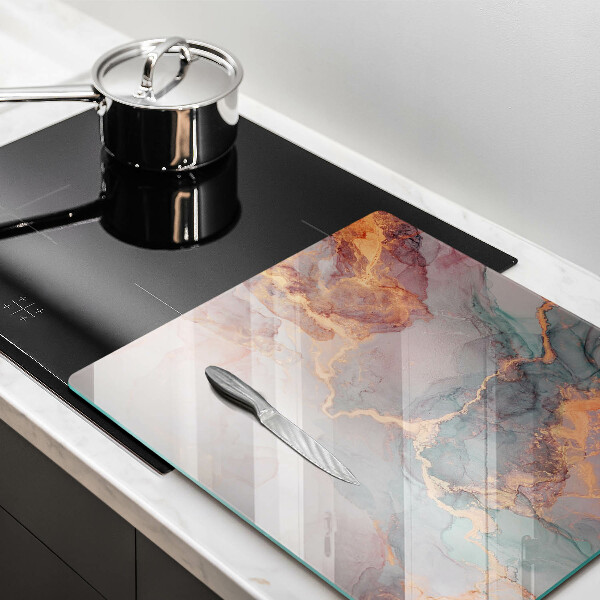 Work surface savers Marble with gold