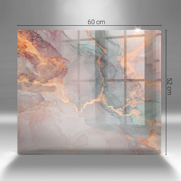 Work surface savers Marble with gold