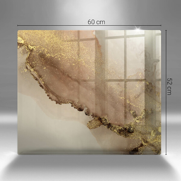 Work surface savers Abstraction gold