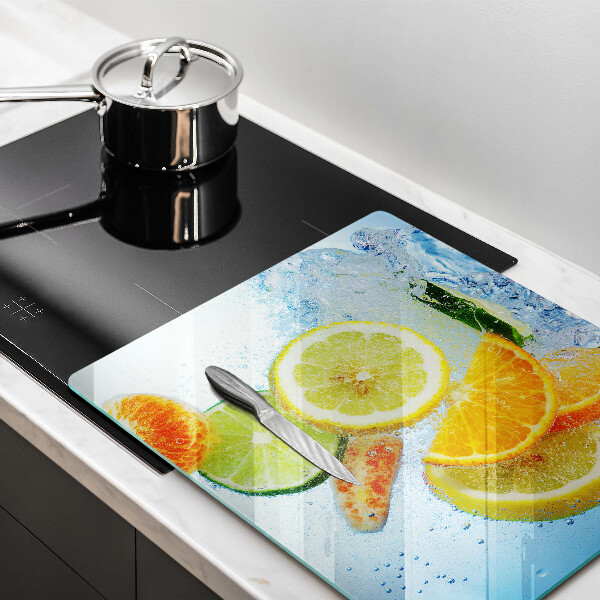 Work surface savers Juicy citrus water