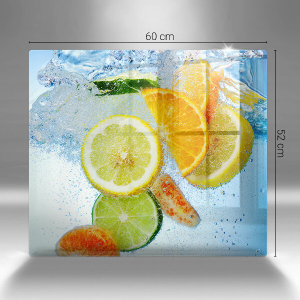 Work surface savers Juicy citrus water