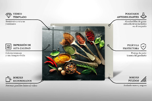 Work surface savers Kitchen spices