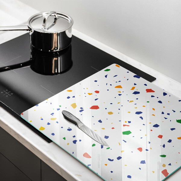 Glass worktop saver Colored gres
