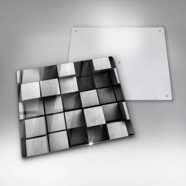 Glass worktop saver 3D geometry background