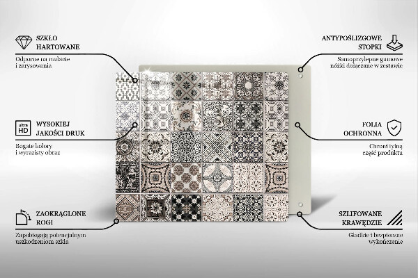 Work surface savers Decorative tiles