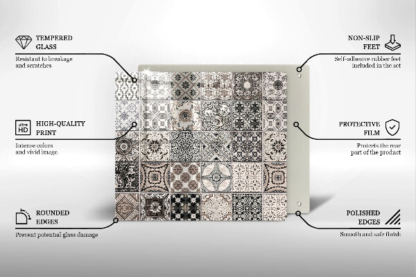 Work surface savers Decorative tiles