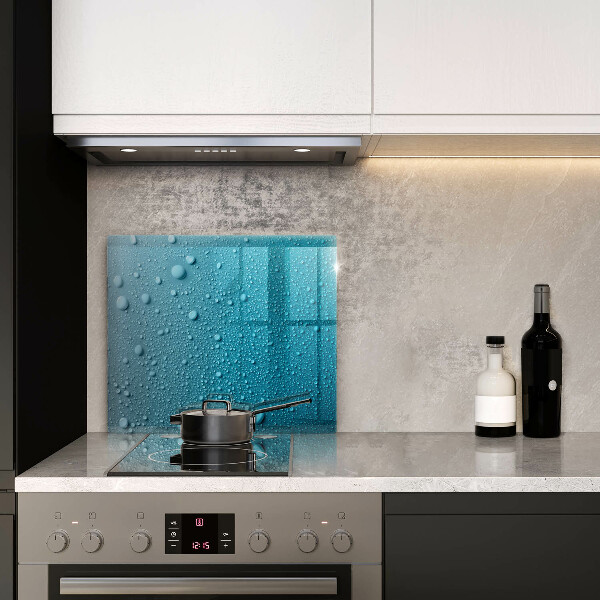 Glass worktop saver Drops of water
