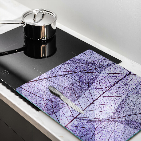 Work surface savers Leaves with veins