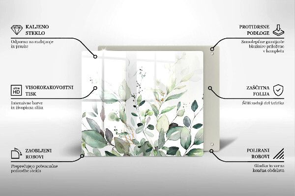 Work surface savers Watercolor plants