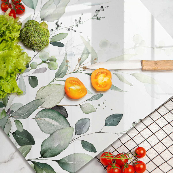 Work surface savers Watercolor plants