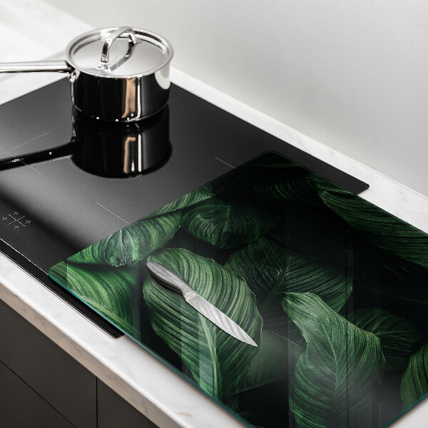 Work surface savers Dark leaves