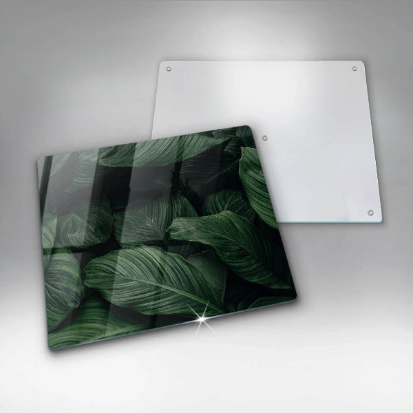 Work surface savers Dark leaves