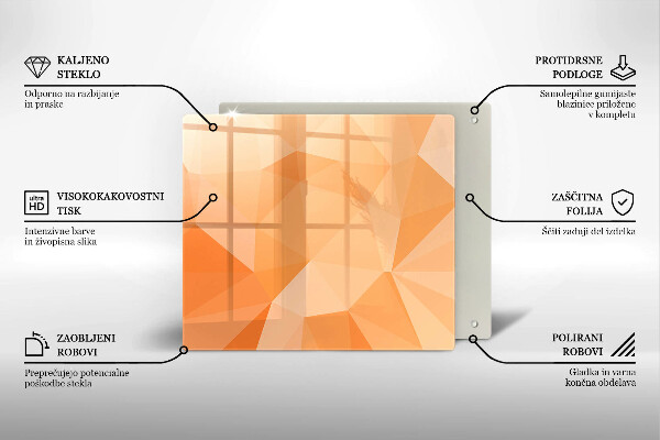 Work surface savers Geomeric background