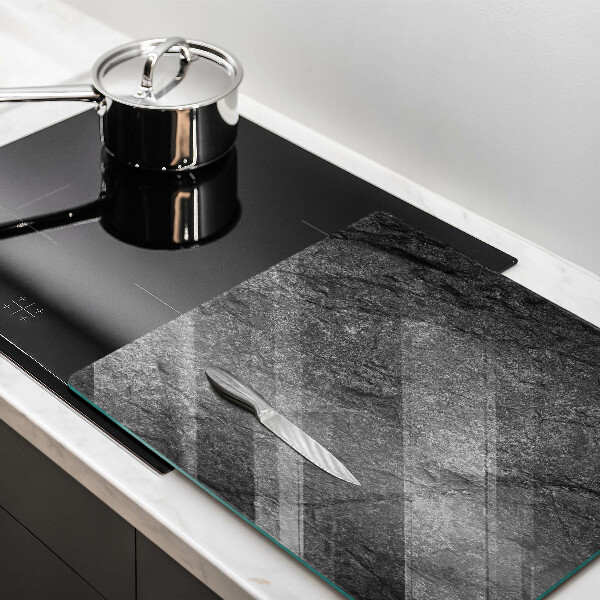 Induction hob protector Stone texture