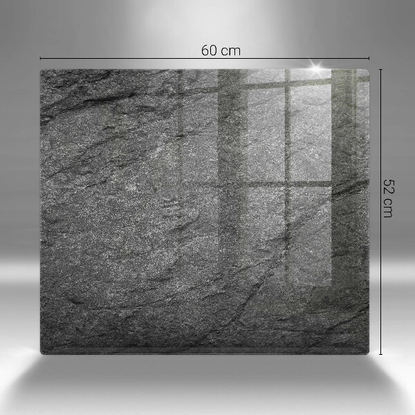 Induction hob protector Stone texture