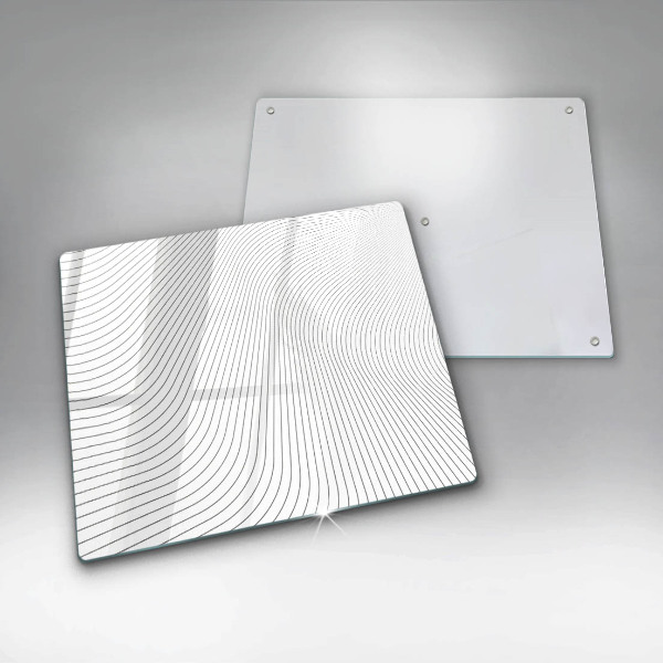 Induction hob protector Modern Line pattern