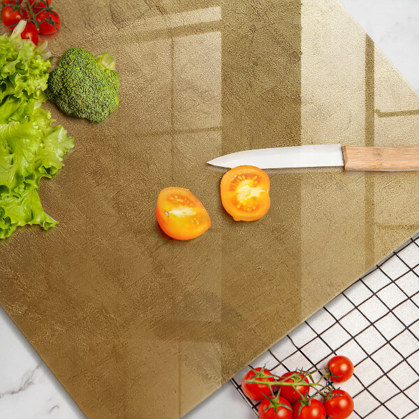 Induction hob protector Gold texture background