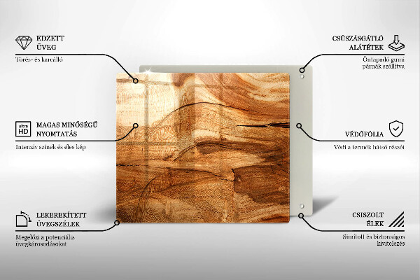 Work surface savers Wooden board texture