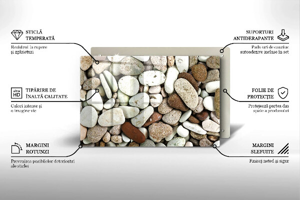 Worktop saver Background small stones