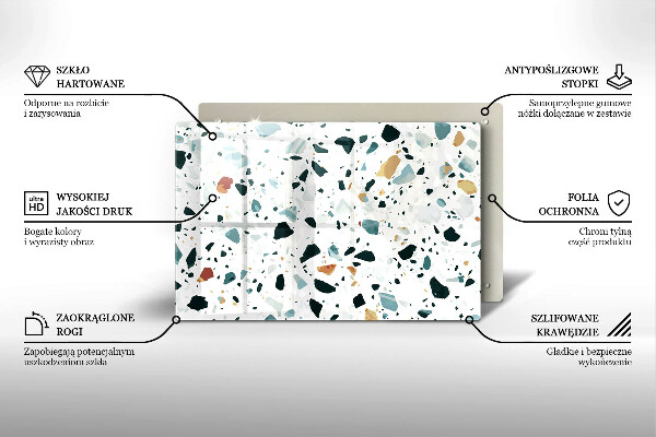 Induction hob protector Bright stone