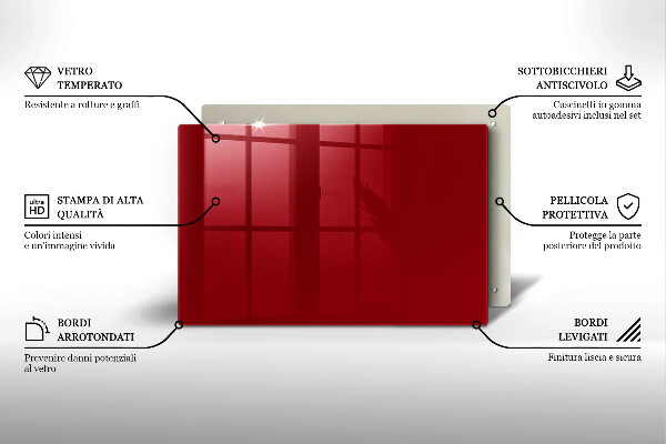 Worktop saver Red colour