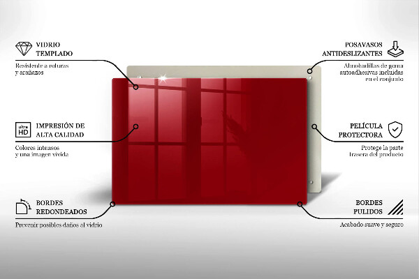 Worktop saver Red colour