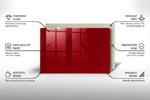 Worktop saver Red colour