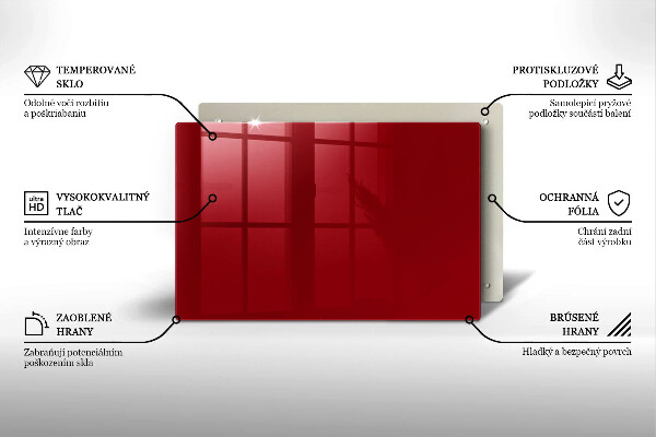 Worktop saver Red colour