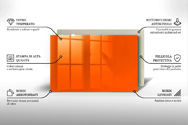 Worktop saver Orange color