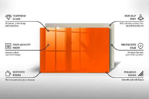 Worktop saver Orange color