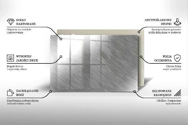 Worktop saver Metal texture background