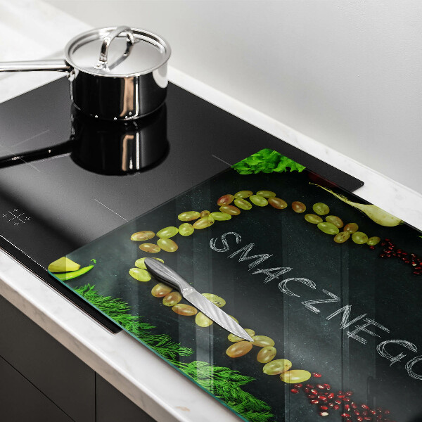 Induction hob protector The inscription Tasty!
